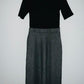 MANGO Vestido Midi con corte. Talla 4 ( XS )