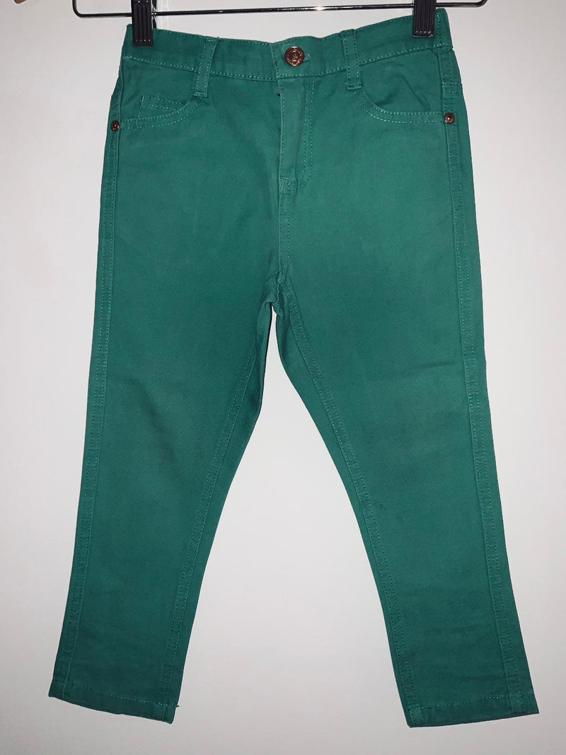 EPK Pantalon en dril cinco bolsillos para niño. Talla 3T