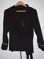 ZARA Kimono corto cruzado. Talla S