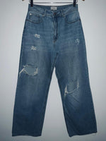 NAF NAF Jean Palazzo con Destroyer . Talla 8