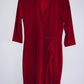 XUSS Vestido cruzado con hebilla. Talla L