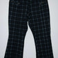 LARK + GREY Pantalón estampado a cuadros. Talla L