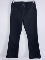 AMERICAN EAGLE Pantalón semi flare negro. Talla 6