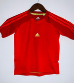 ADIDAS Camiseta manga corta deportiva para niño. Talla 6