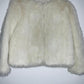 MANGO Chaqueta en pelo sintético. Talla S