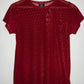 LEMON TREE Camiseta en tul con puntos. Talla M