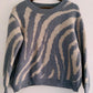 UNIVERSITY CLUB Sweater tejido en lana gruesa. Talla M