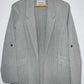 STRADIVARIUS Blazer largo a rayas. Talla XS
