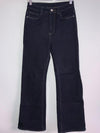 LOLA JEANS Jean Semi Flare recta tiro alto. Talla 8