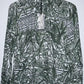 ARKITECT ( NUEVA ) Blusa camisera estampada hojas. Talla S