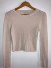 STRADIVARIUS Sweater básico corto.Talla M