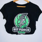 CAMISETA Corta estampada. Talla S*