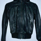 CHAQUETA En cuero tipo bomber para mujer. Talla S