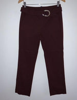 NAF NAF Pantalón casual con detalle en la pretina. Talla 8