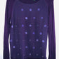 KERSH Sweater liviano con aplicaciones. Talla XL