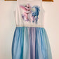H&M Vestido Frozen para niña. Talla 8