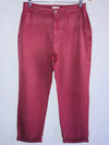 NAF NAF Pantalón chino efecto lavado. Talla 10