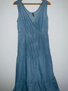 ARKITECT Vestido largo en chambray. Talla L