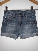 CHEROKEE Short en indigo para niña. Talla 7/8