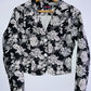 CANEL Chaqueta corta estampada flores. Talla L*
