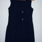 BESO DE COCO Chaleco cruzado con cortes. Talla L