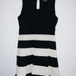 EXPRESS Vestido en lycra pesada con cortes. Talla M