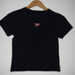 LEVIS Camiseta corta negra para mujer. Talla S