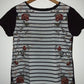 KOAJ Camiseta con tela plana en delantero. Talla S