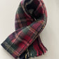 CUCUNUBÁ Bufanda a cuadros tipo escocés. Talla Única
