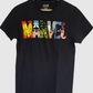 MARVEL Camiseta estampada super héroes. Talla S