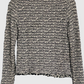 MASSIMO DUTTI Chaqueta recta tejida. Talla XS