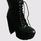 STEVE MADDEN Botines de plataforma con cordones. Talla 38,5 *Americana