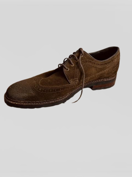 DEMOCRATA Zapatos casuales en gamuza para hombre. Talla 43 NoLoBotes