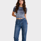 CHICOS PLATINUM Jean cinco bolsillos. Talla 0*