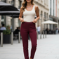 STRADIVARIUS Pantalón casual Skinny. Talla 4