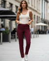 STRADIVARIUS Pantalón casual Skinny. Talla 4