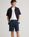 ABERCROMBIE KIDS Bermuda en tejido de punto con lavado. Talla 13/14