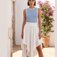 JUANA SHOP Falda Short Asimétrica. Talla S