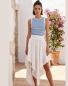JUANA SHOP Falda Short Asimétrica. Talla S