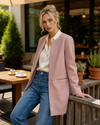 STRADIVARIUS Chaqueta abierta con cierres. Talla S
