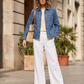 NAF NAF Chaqueta en denim. Talla S