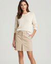 ESPRIT Falda corta en dril. Talla 10 ( M )