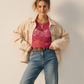 KIMCHI BLUE Top Blonda manga corta. Talla M