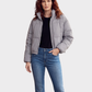 H&M Chaqueta corta abullonada para mujer. talla S