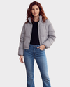 H&M Chaqueta corta abullonada para mujer. talla S