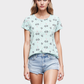 CAMISETA En lycra estampada. Talla S/M*