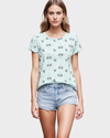 CAMISETA En lycra estampada. Talla S/M*
