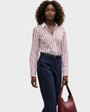 ESPRIT Blusa a rayas verticales. Talla XS