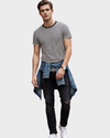 MASSIMO DUTTI Camiseta a rayas. Talla S*