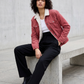 GAP Chaqueta en pana con forro ovejero. Talla M